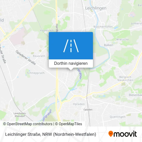 Leichlinger Straße Karte