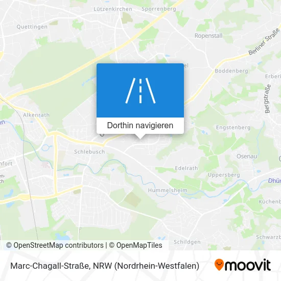 Marc-Chagall-Straße Karte