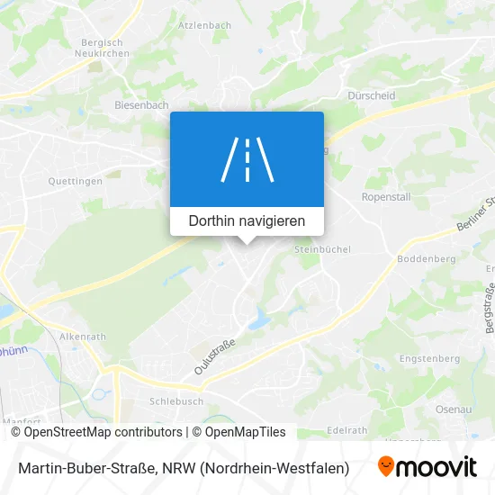 Martin-Buber-Straße Karte