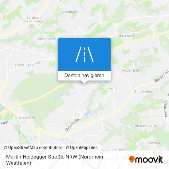 Martin-Heidegger-Straße Karte