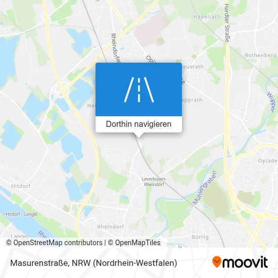 Masurenstraße Karte