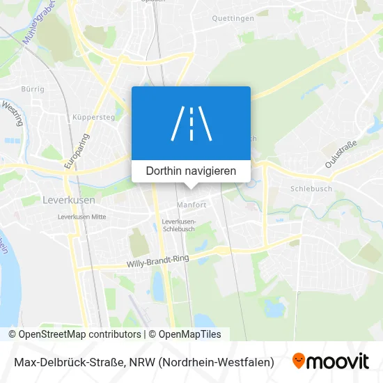 Max-Delbrück-Straße Karte