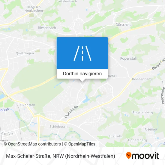 Max-Scheler-Straße Karte