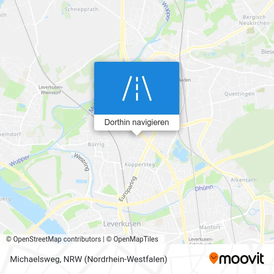 Michaelsweg Karte