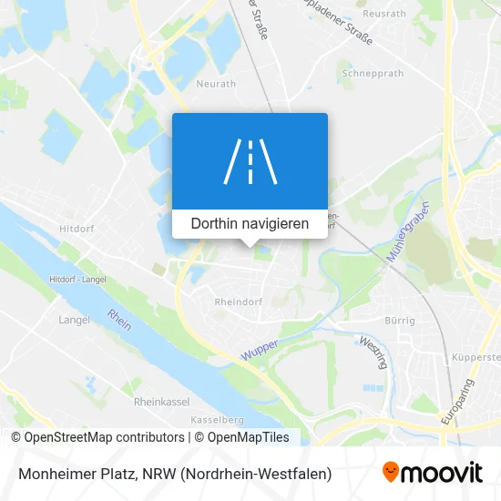 Monheimer Platz Karte