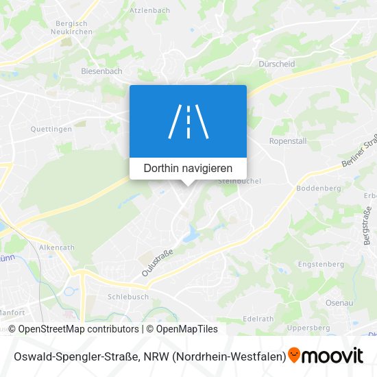 Oswald-Spengler-Straße Karte