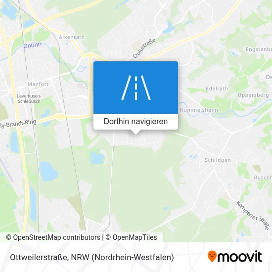 Ottweilerstraße Karte