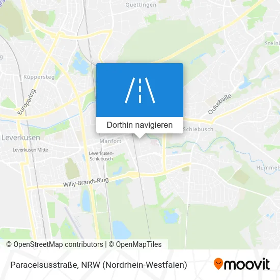 Paracelsusstraße Karte