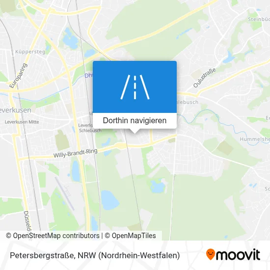 Petersbergstraße Karte