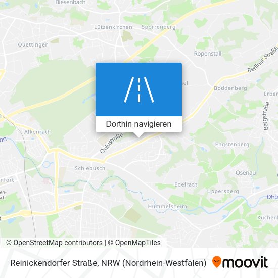 Reinickendorfer Straße Karte