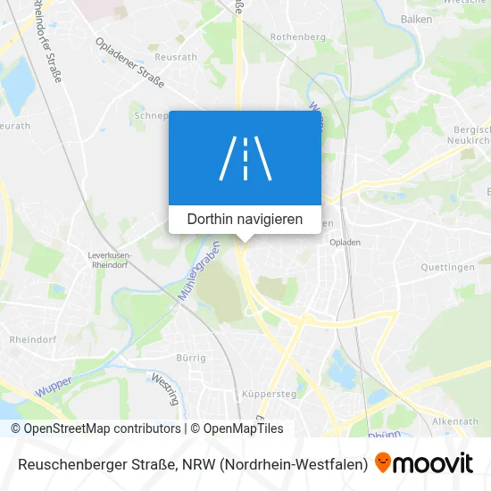 Reuschenberger Straße Karte