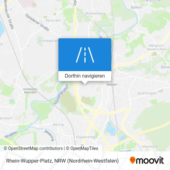 Rhein-Wupper-Platz Karte