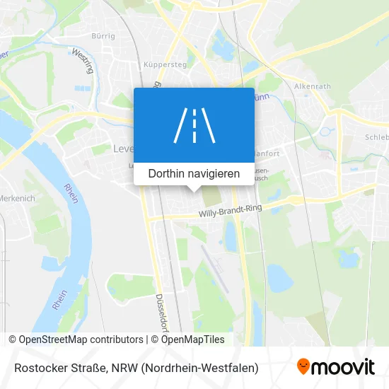 Rostocker Straße Karte