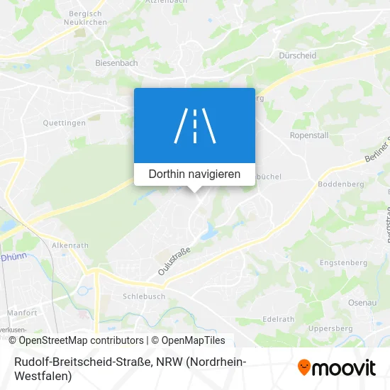 Rudolf-Breitscheid-Straße Karte