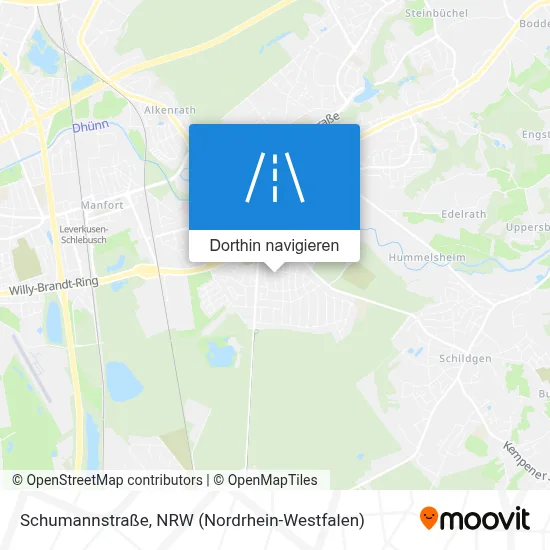 Schumannstraße Karte