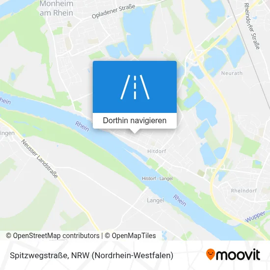 Spitzwegstraße Karte