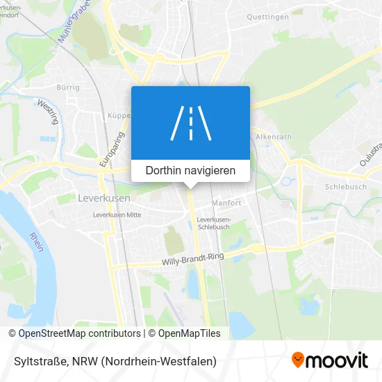 Syltstraße Karte
