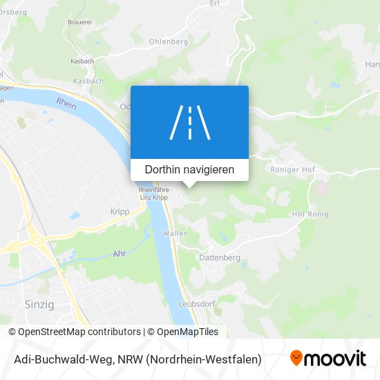 Adi-Buchwald-Weg Karte