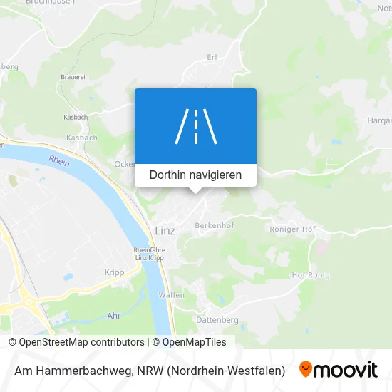 Am Hammerbachweg Karte