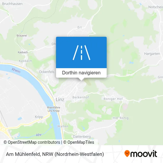 Am Mühlenfeld Karte