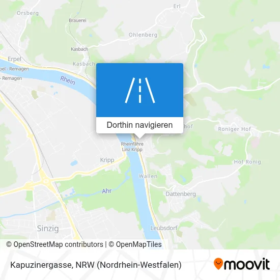 Kapuzinergasse Karte