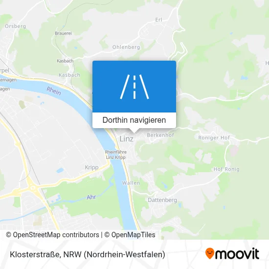 Klosterstraße Karte