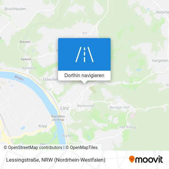 Lessingstraße Karte