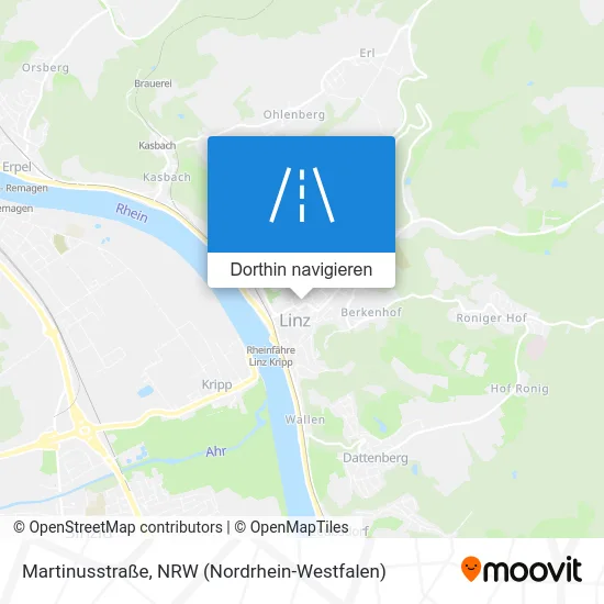 Martinusstraße Karte