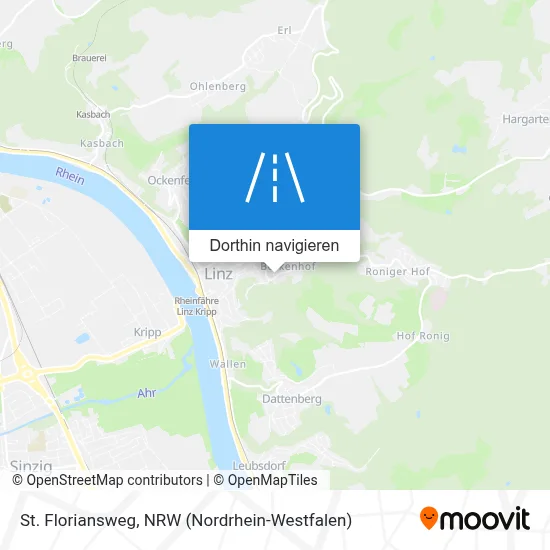 St. Floriansweg Karte