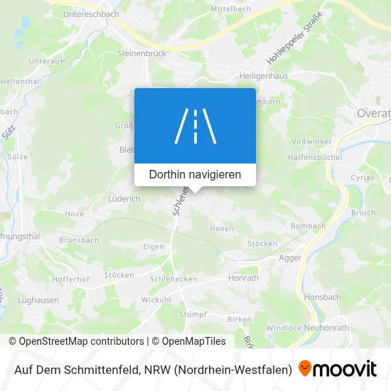 Auf Dem Schmittenfeld Karte
