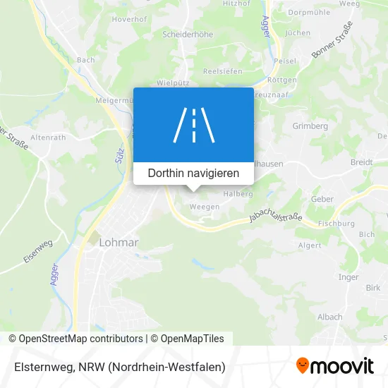 Elsternweg Karte