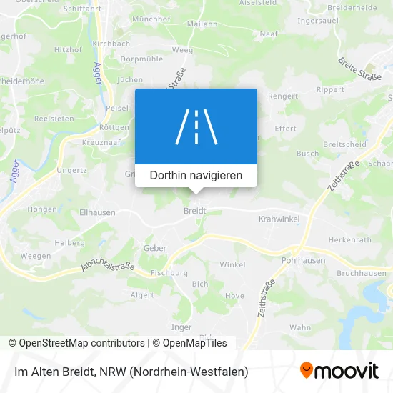 Im Alten Breidt Karte