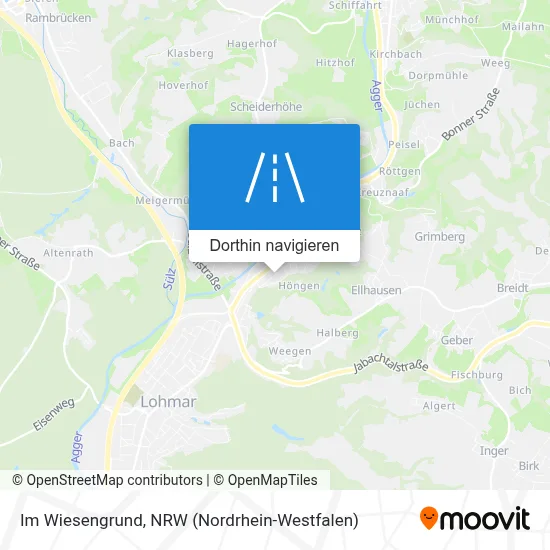 Im Wiesengrund Karte