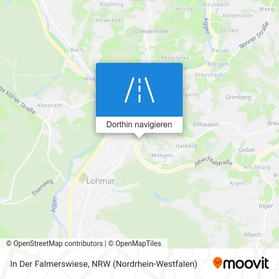 In Der Falmerswiese Karte