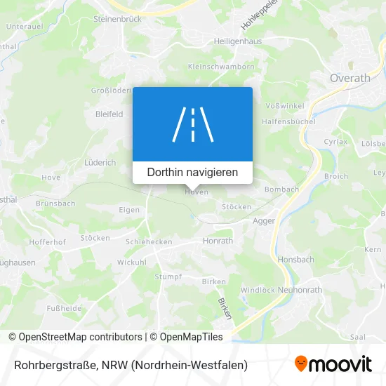 Rohrbergstraße Karte