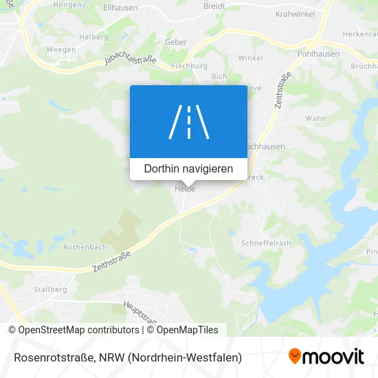 Rosenrotstraße Karte