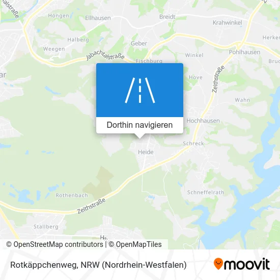 Rotkäppchenweg Karte