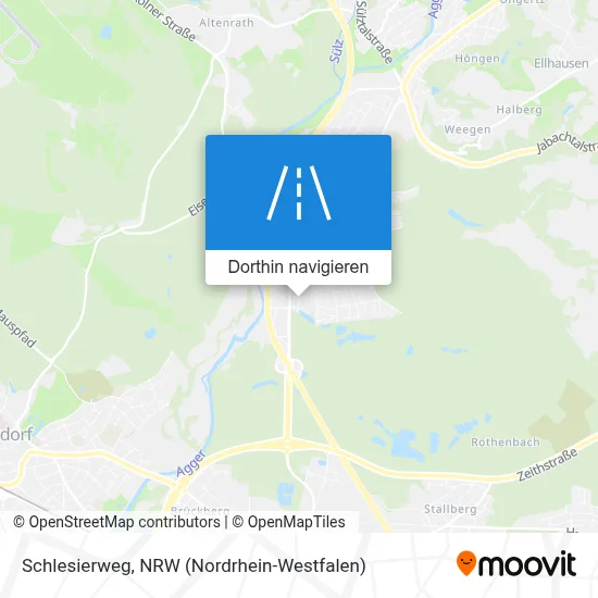 Schlesierweg Karte