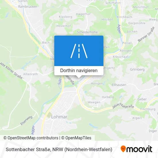 Sottenbacher Straße Karte