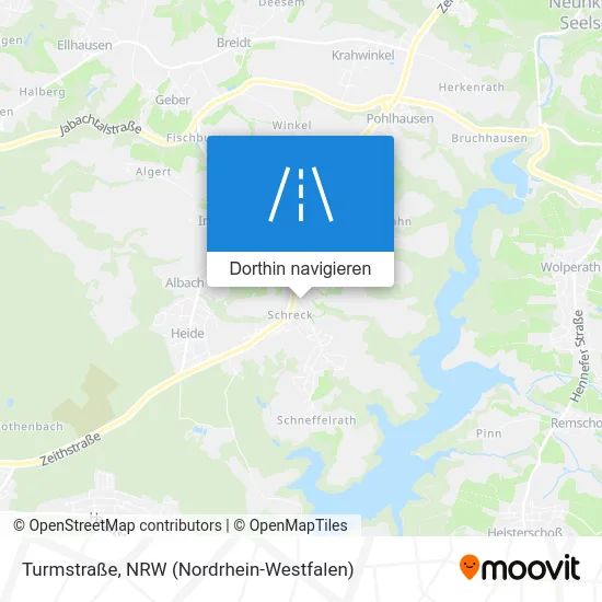 Turmstraße Karte