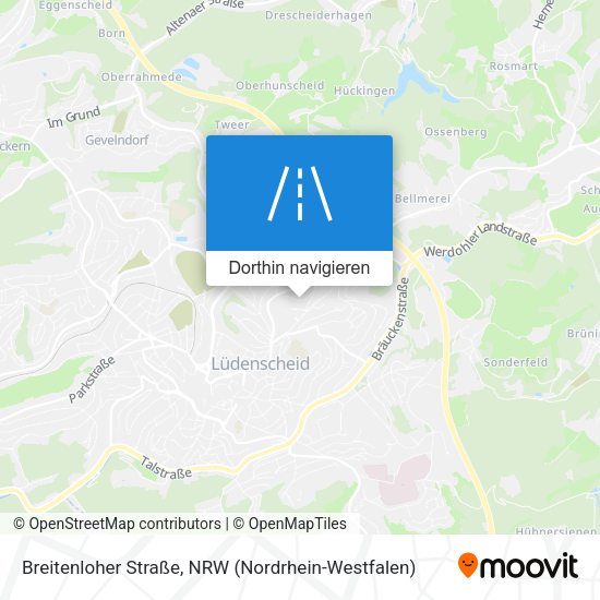 Breitenloher Straße Karte