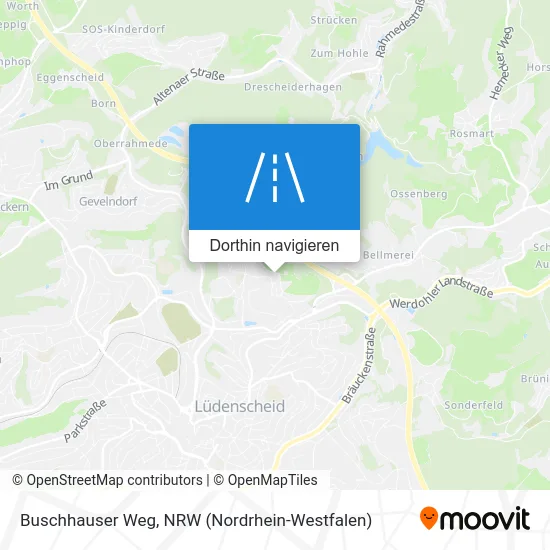 Buschhauser Weg Karte
