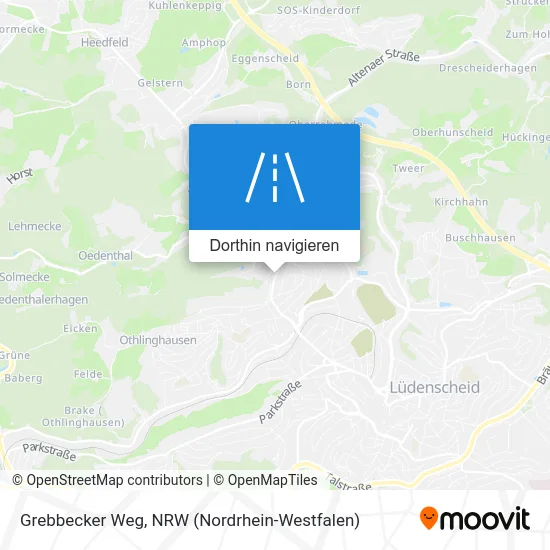 Grebbecker Weg Karte