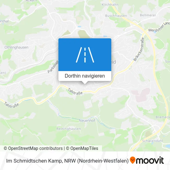 Im Schmidtschen Kamp Karte