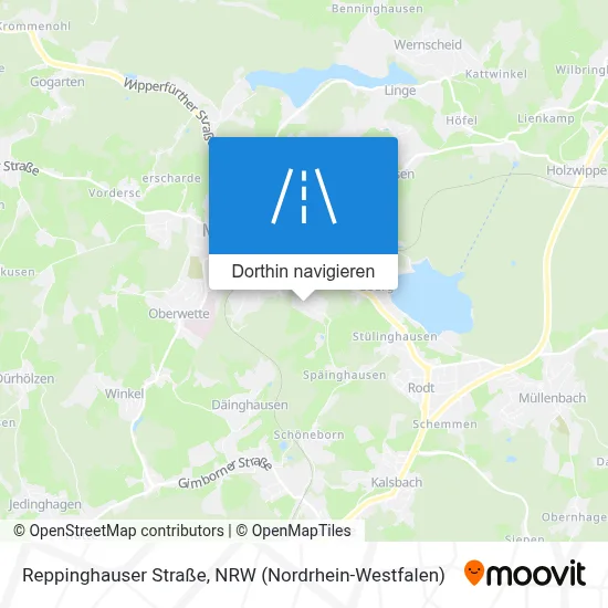 Reppinghauser Straße Karte