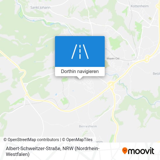 Albert-Schweitzer-Straße Karte