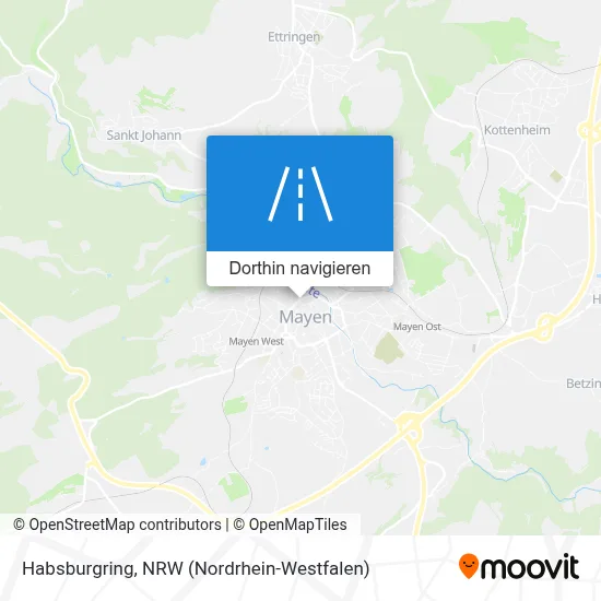 Habsburgring Karte