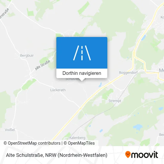 Alte Schulstraße Karte