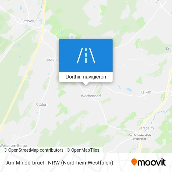 Am Minderbruch Karte