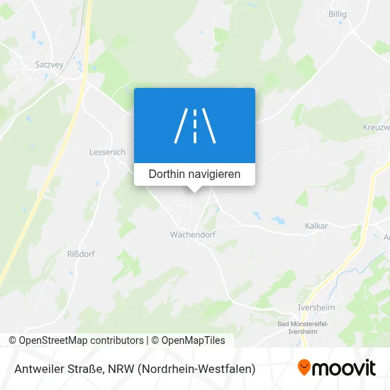 Antweiler Straße Karte